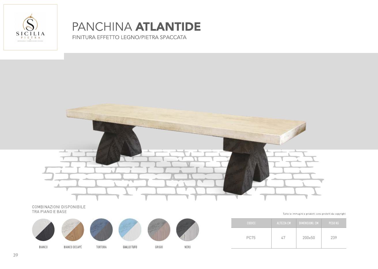 Panchina Atlantide
