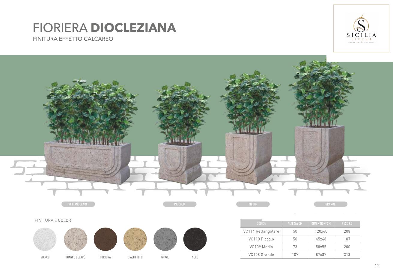 Fioriera Diocleziana