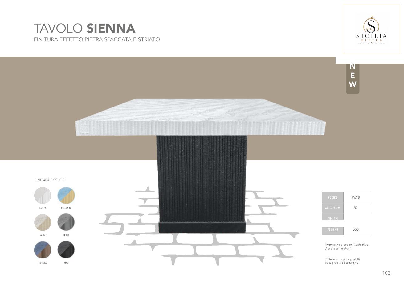 Tavolo Sienna