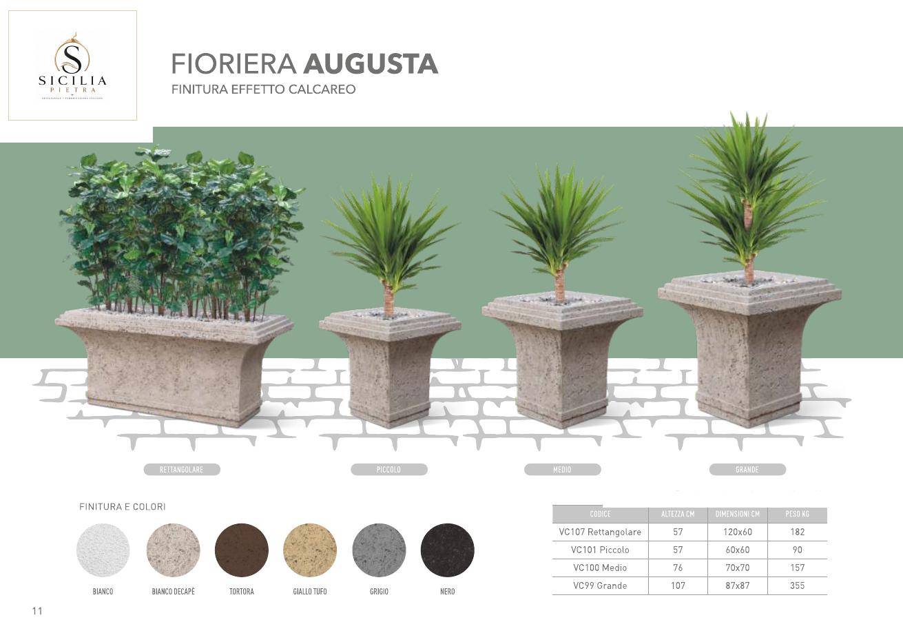Fioriera Augusta