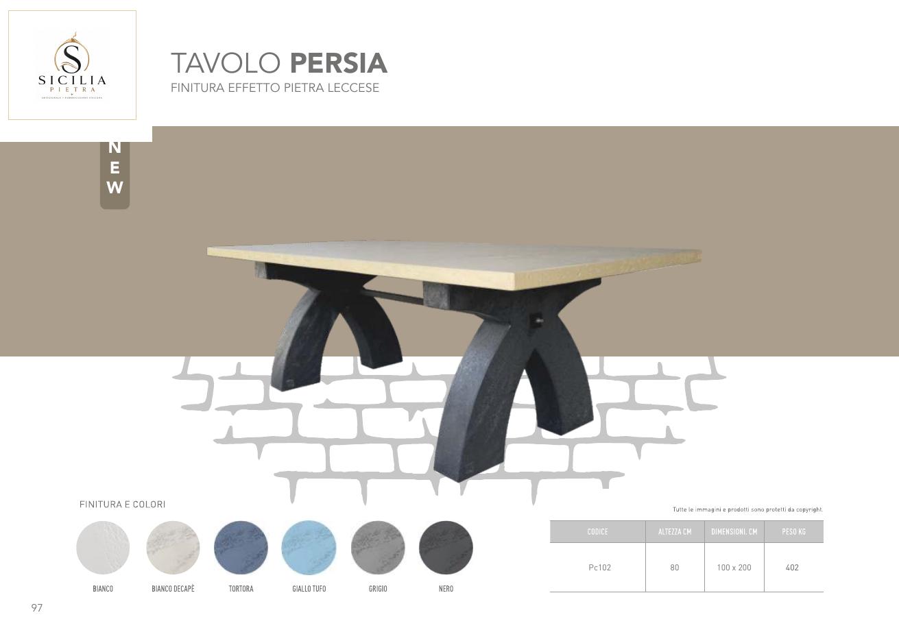 Tavolo Persia