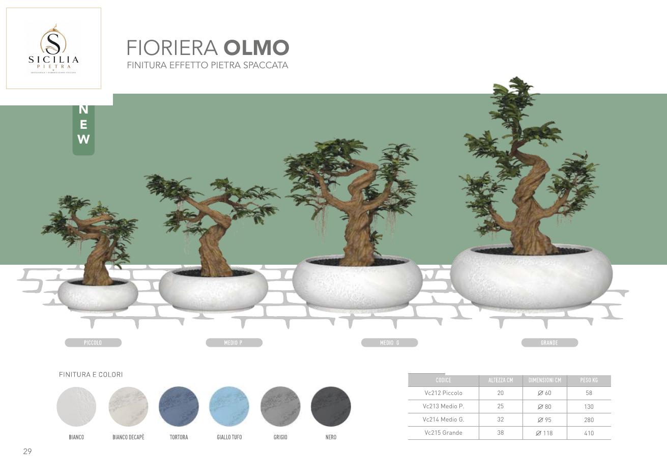 Fioriera Olmo