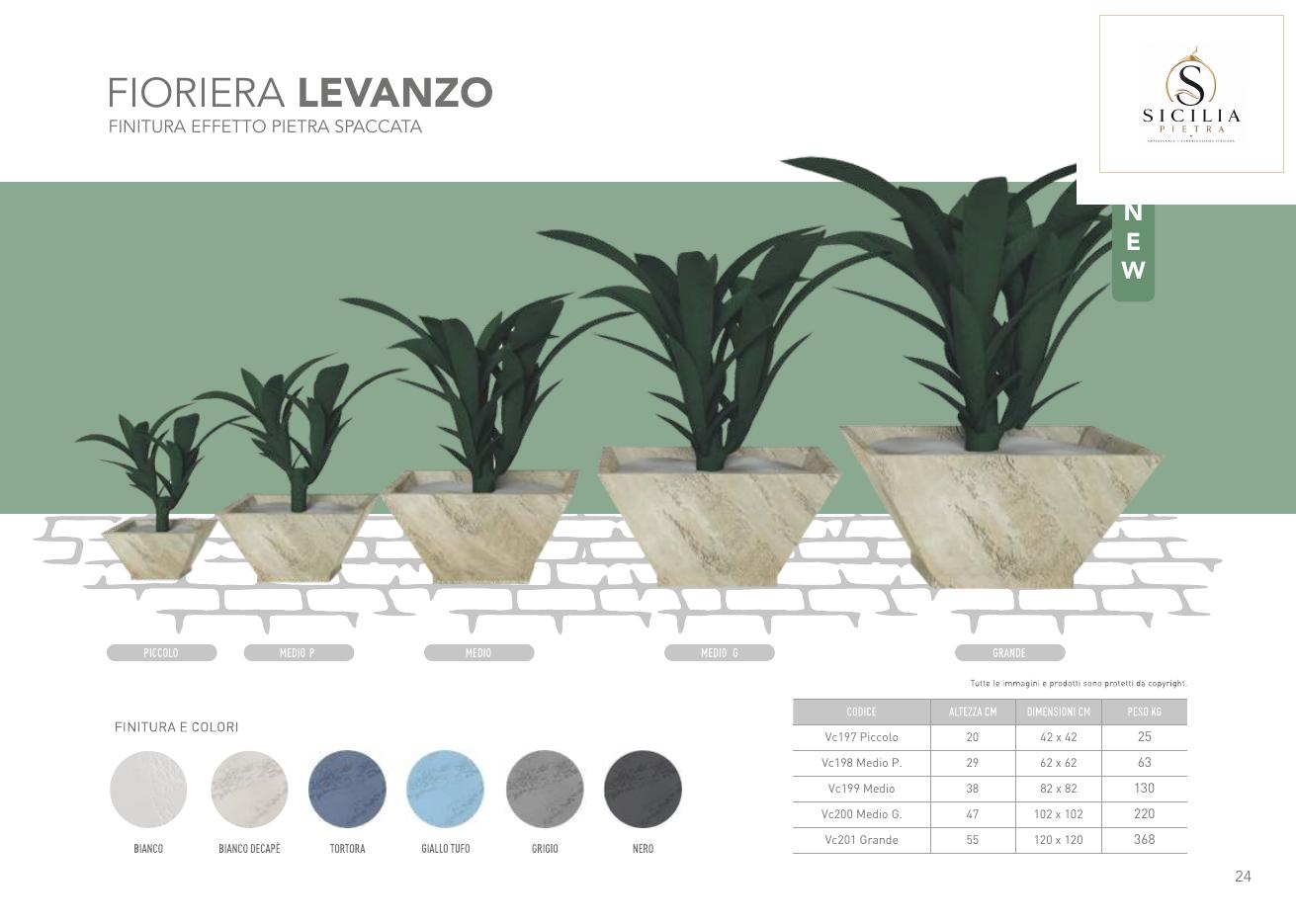 Fioriera Levanzo